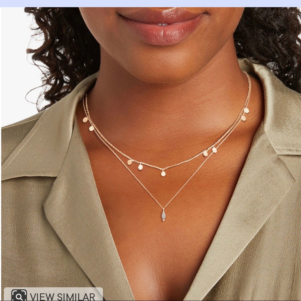Avery layered necklace